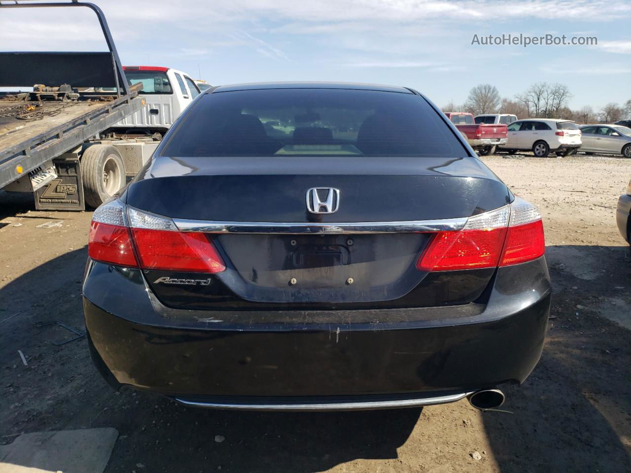 2014 Honda Accord Ex Black vin: 1HGCR2F72EA075823