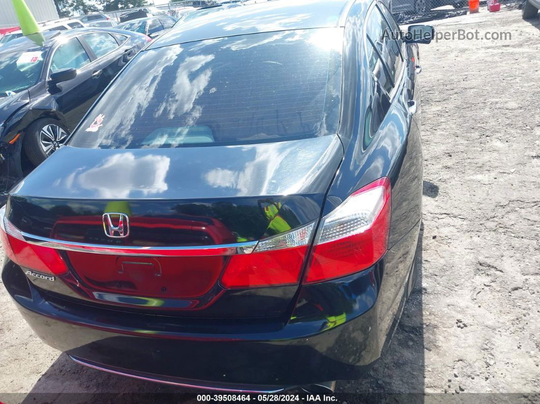 2014 Honda Accord Ex Черный vin: 1HGCR2F72EA114426