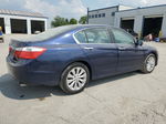 2014 Honda Accord Ex Blue vin: 1HGCR2F72EA208919