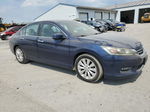 2014 Honda Accord Ex Blue vin: 1HGCR2F72EA208919