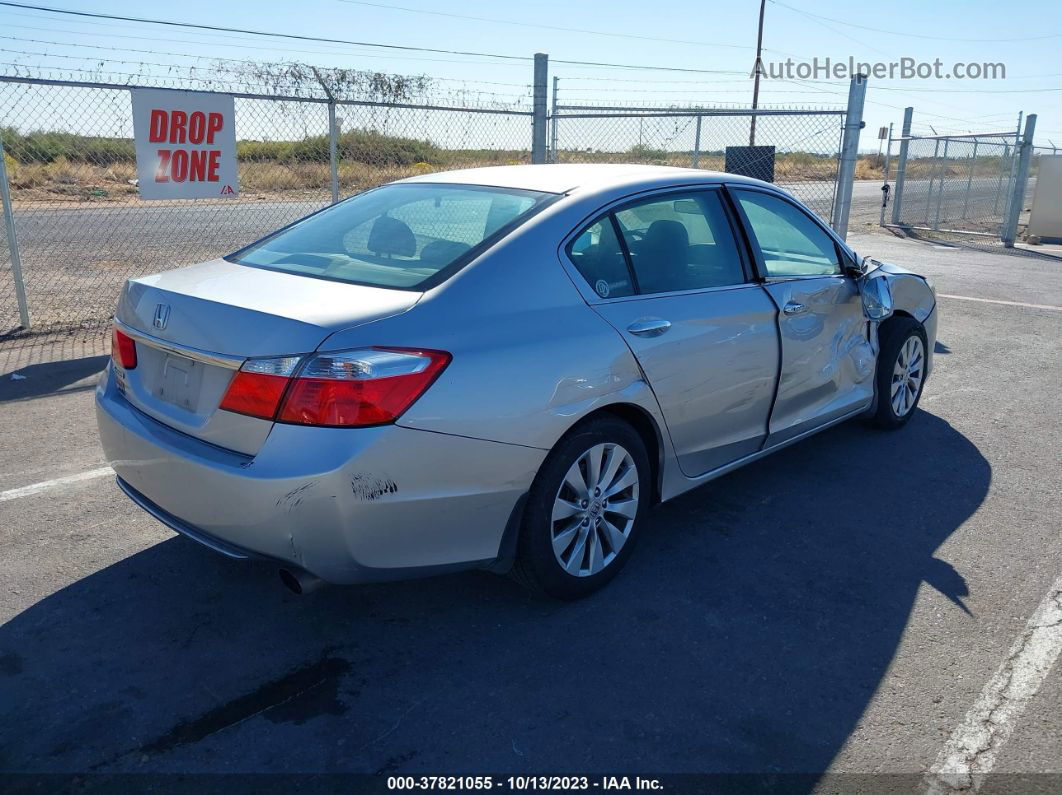 2015 Honda Accord Ex Серебряный vin: 1HGCR2F72FA025795