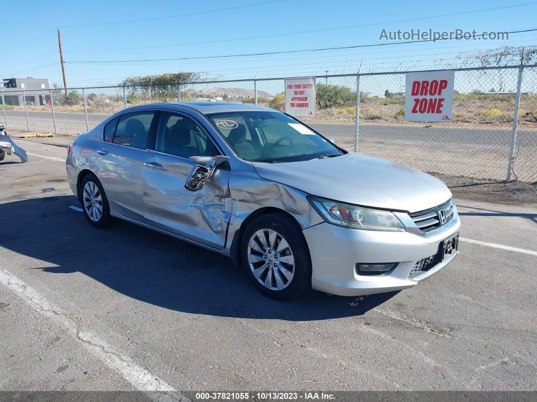 2015 Honda Accord Ex Silver vin: 1HGCR2F72FA025795