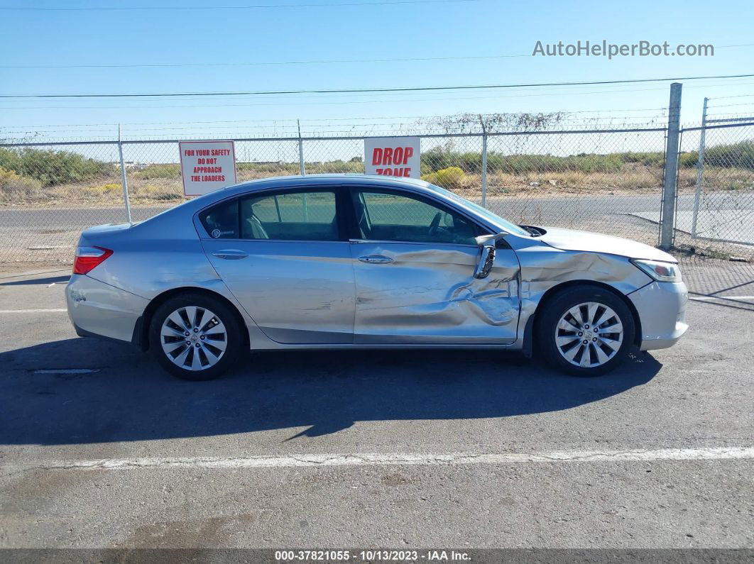 2015 Honda Accord Ex Silver vin: 1HGCR2F72FA025795