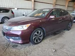 2017 Honda Accord Ex Maroon vin: 1HGCR2F72HA242332