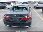 2017 Honda Accord Ex Black vin: 1HGCR2F72HA257283