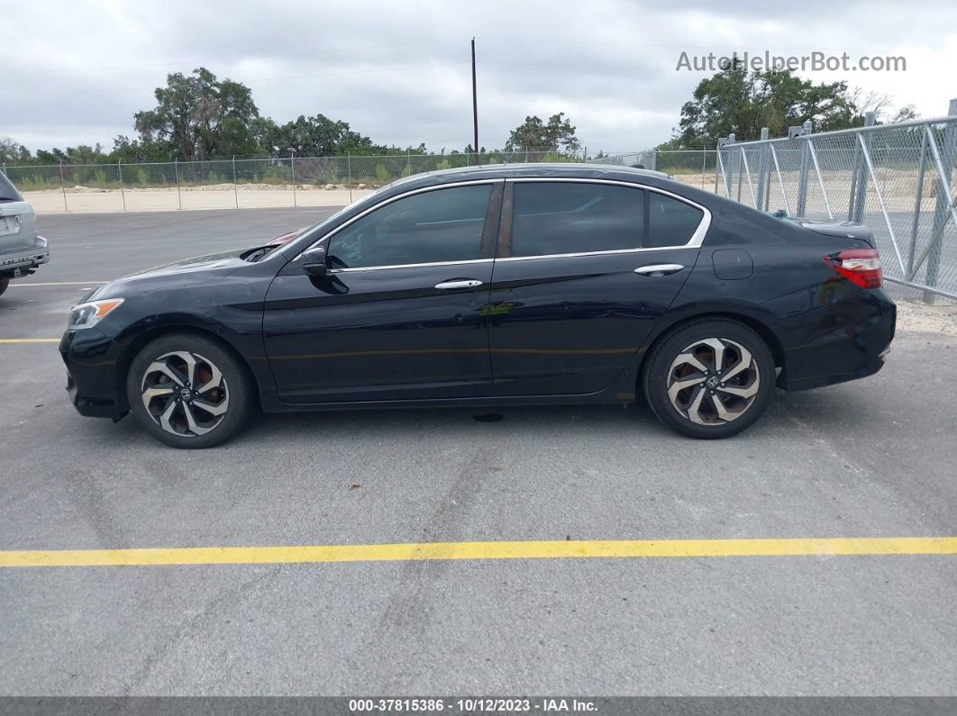 2017 Honda Accord Ex Black vin: 1HGCR2F72HA257283