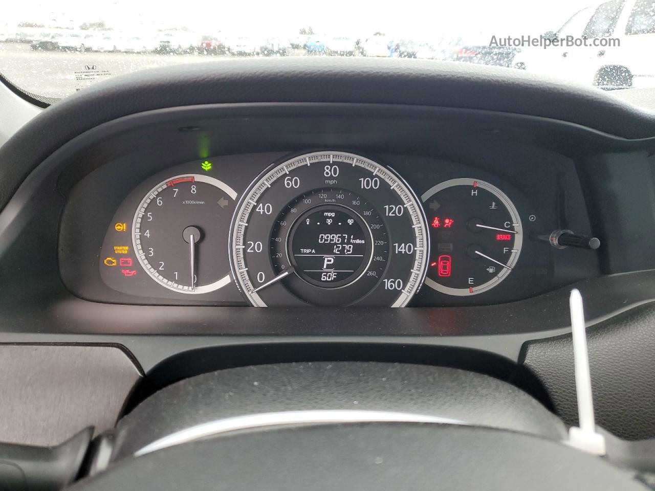 2014 Honda Accord Ex Угольный vin: 1HGCR2F73EA047867