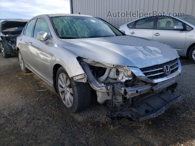 2014 Honda Accord Ex Silver vin: 1HGCR2F73EA086846