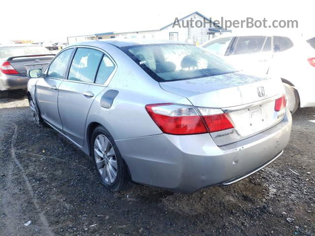 2014 Honda Accord Ex Silver vin: 1HGCR2F73EA086846