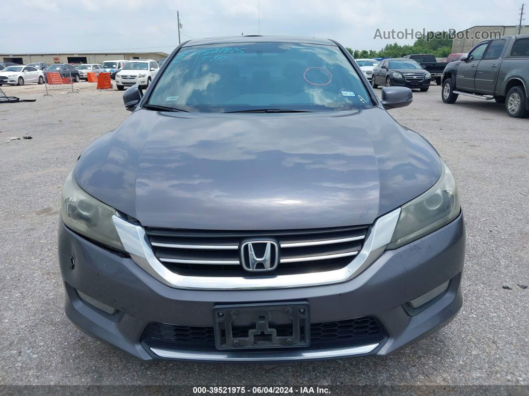 2014 Honda Accord Ex Серый vin: 1HGCR2F73EA177759