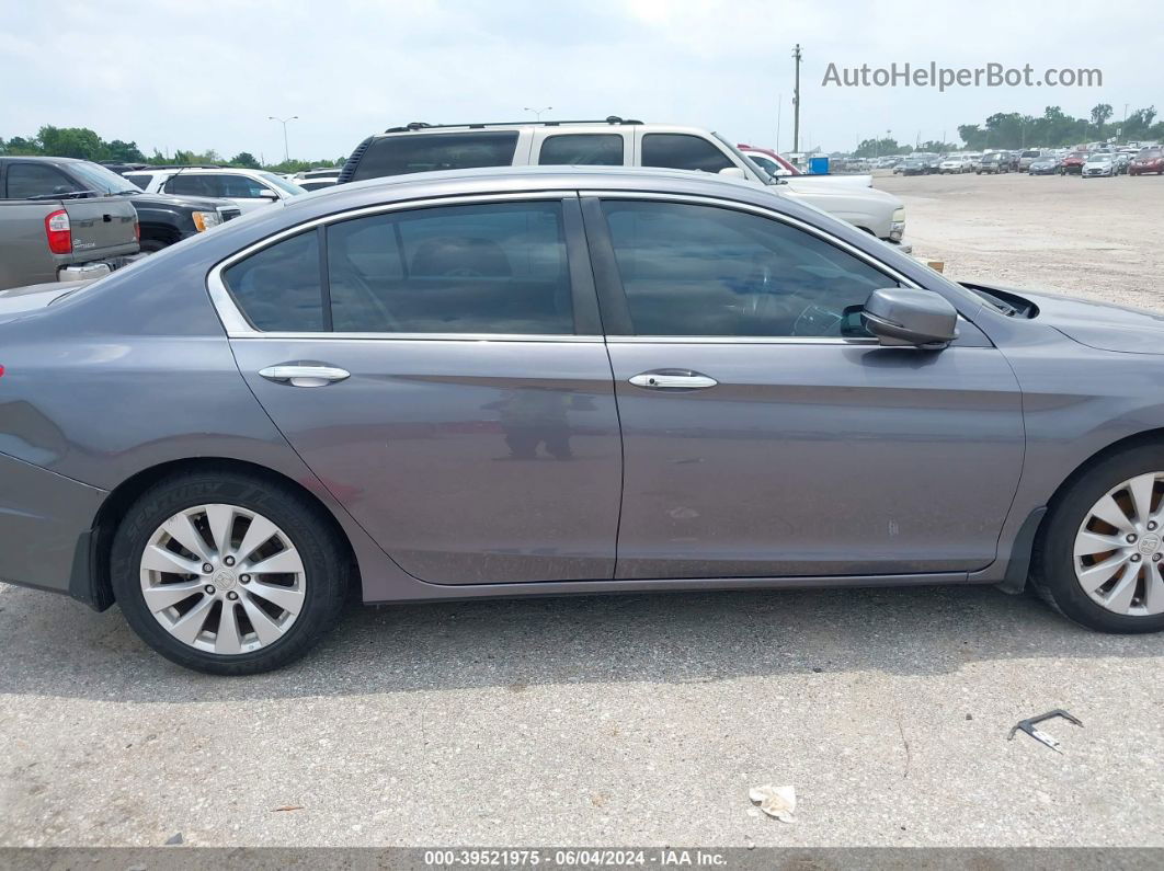 2014 Honda Accord Ex Серый vin: 1HGCR2F73EA177759