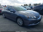 2014 Honda Accord Ex Gray vin: 1HGCR2F73EA256851