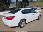 2015 Honda Accord Ex White vin: 1HGCR2F73FA013851