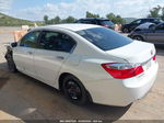 2015 Honda Accord Ex White vin: 1HGCR2F73FA013851