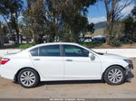 2015 Honda Accord Ex White vin: 1HGCR2F73FA013851