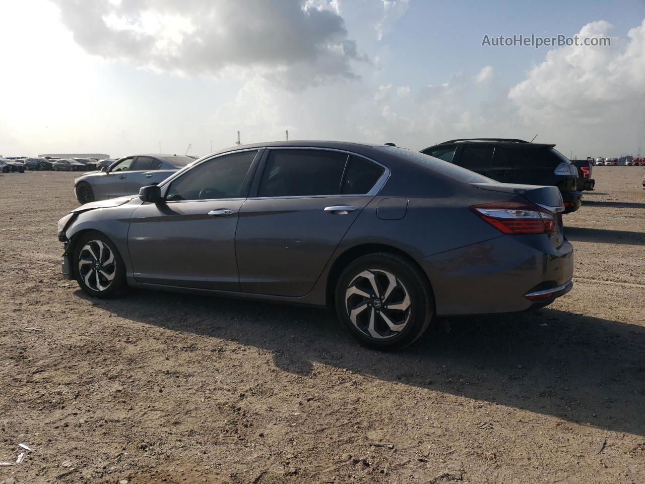 2017 Honda Accord Ex Charcoal vin: 1HGCR2F73HA144698