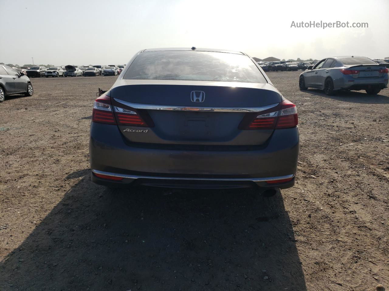 2017 Honda Accord Ex Charcoal vin: 1HGCR2F73HA144698