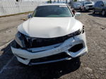 2017 Honda Accord Ex White vin: 1HGCR2F73HA150856