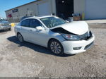 2014 Honda Accord Ex White vin: 1HGCR2F74EA081963