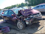 2014 Honda Accord Ex Burgundy vin: 1HGCR2F74EA104447