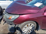 2014 Honda Accord Ex Burgundy vin: 1HGCR2F74EA104447