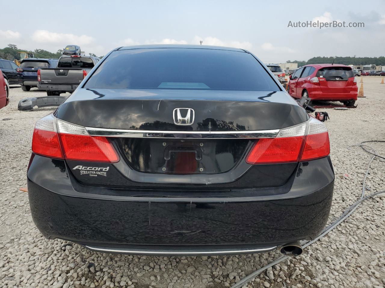 2014 Honda Accord Ex Black vin: 1HGCR2F74EA170321