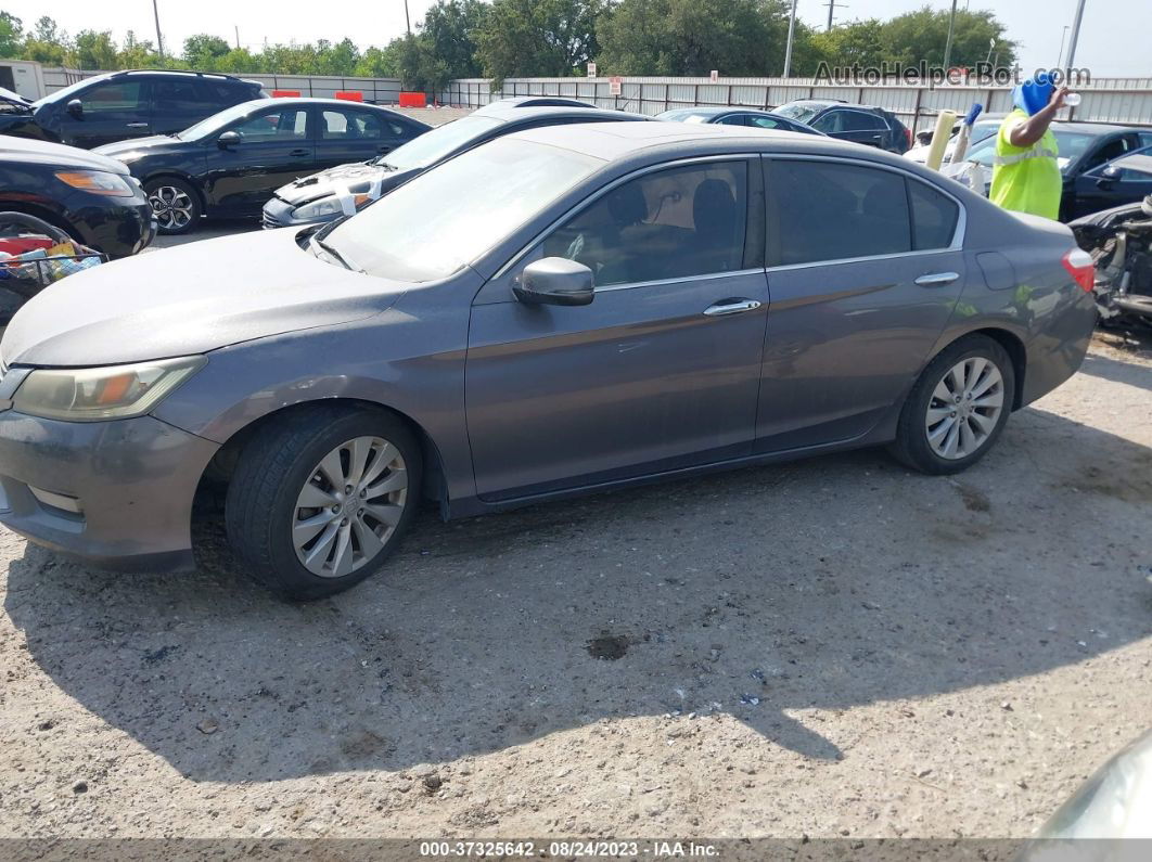 2015 Honda Accord Sedan Ex Gray vin: 1HGCR2F74FA022168