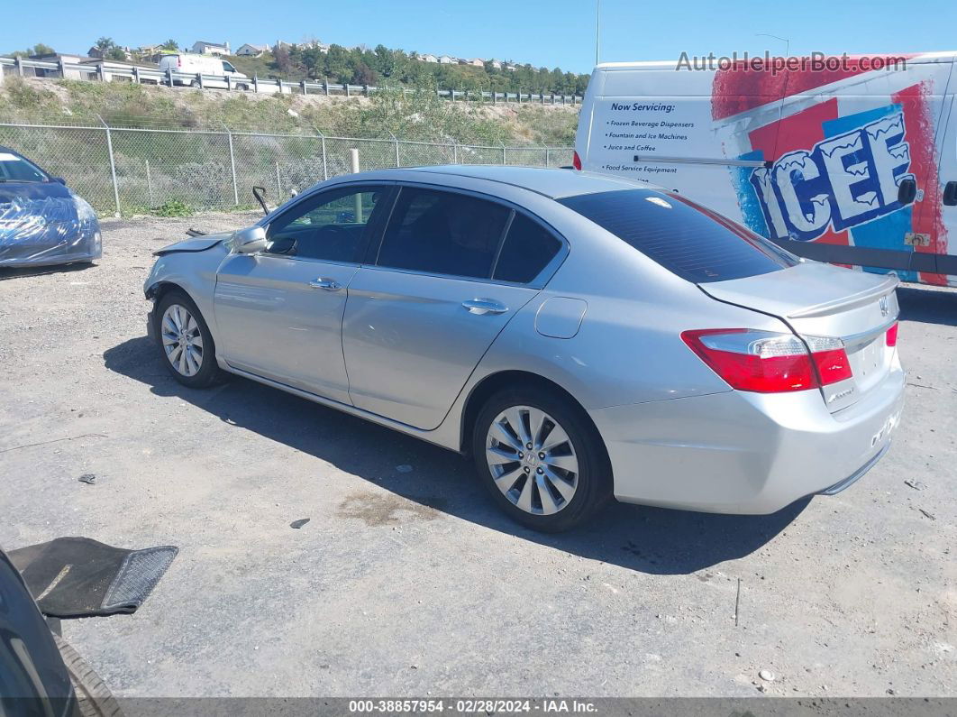 2015 Honda Accord Ex Серый vin: 1HGCR2F74FA047491