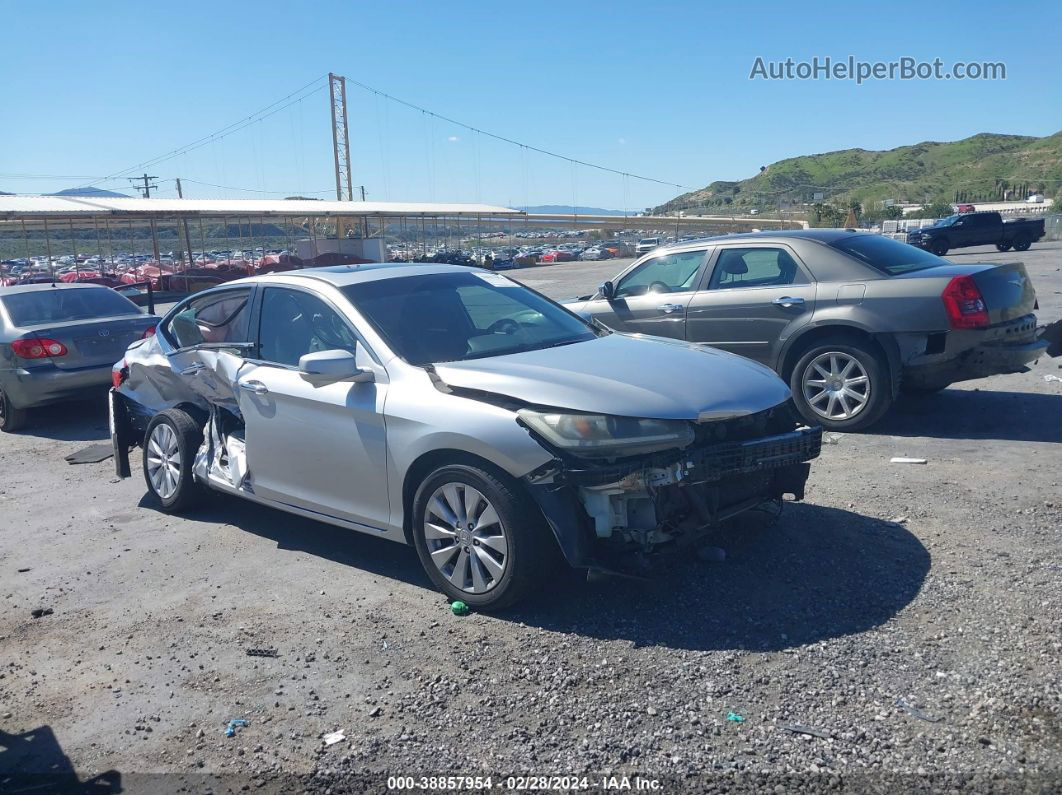 2015 Honda Accord Ex Gray vin: 1HGCR2F74FA047491