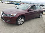 2015 Honda Accord Ex Burgundy vin: 1HGCR2F74FA096674