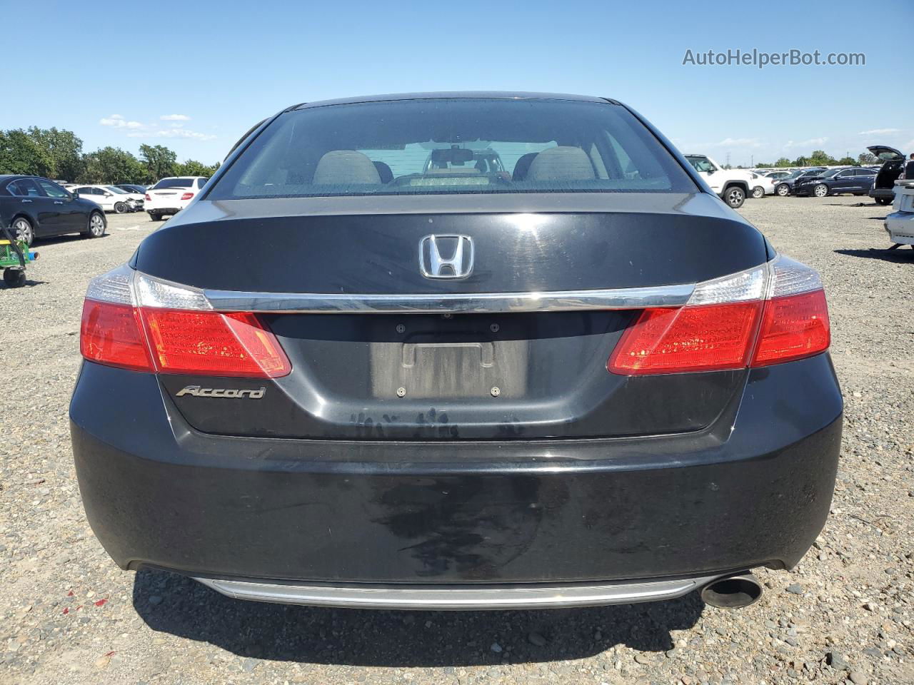 2015 Honda Accord Ex Black vin: 1HGCR2F74FA152287