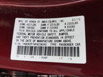 2015 Honda Accord Ex Burgundy vin: 1HGCR2F74FA238540