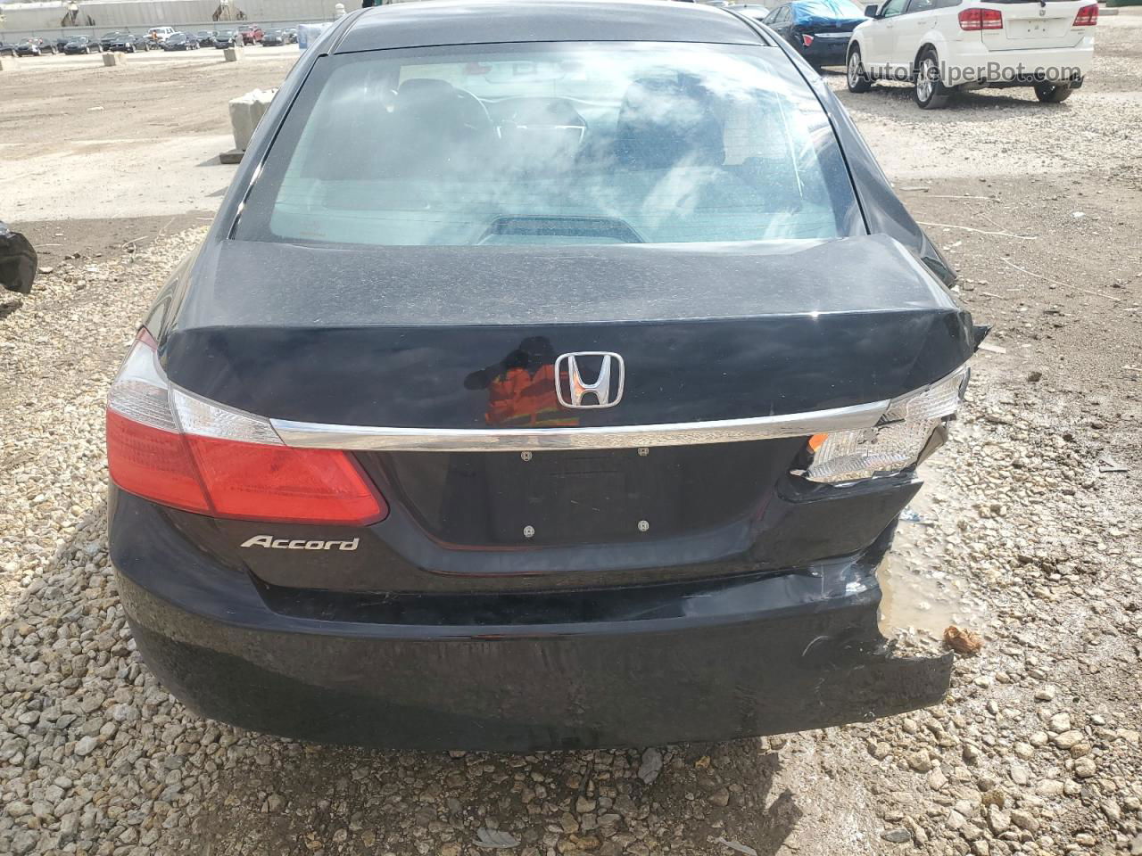 2015 Honda Accord Ex Black vin: 1HGCR2F74FA241695