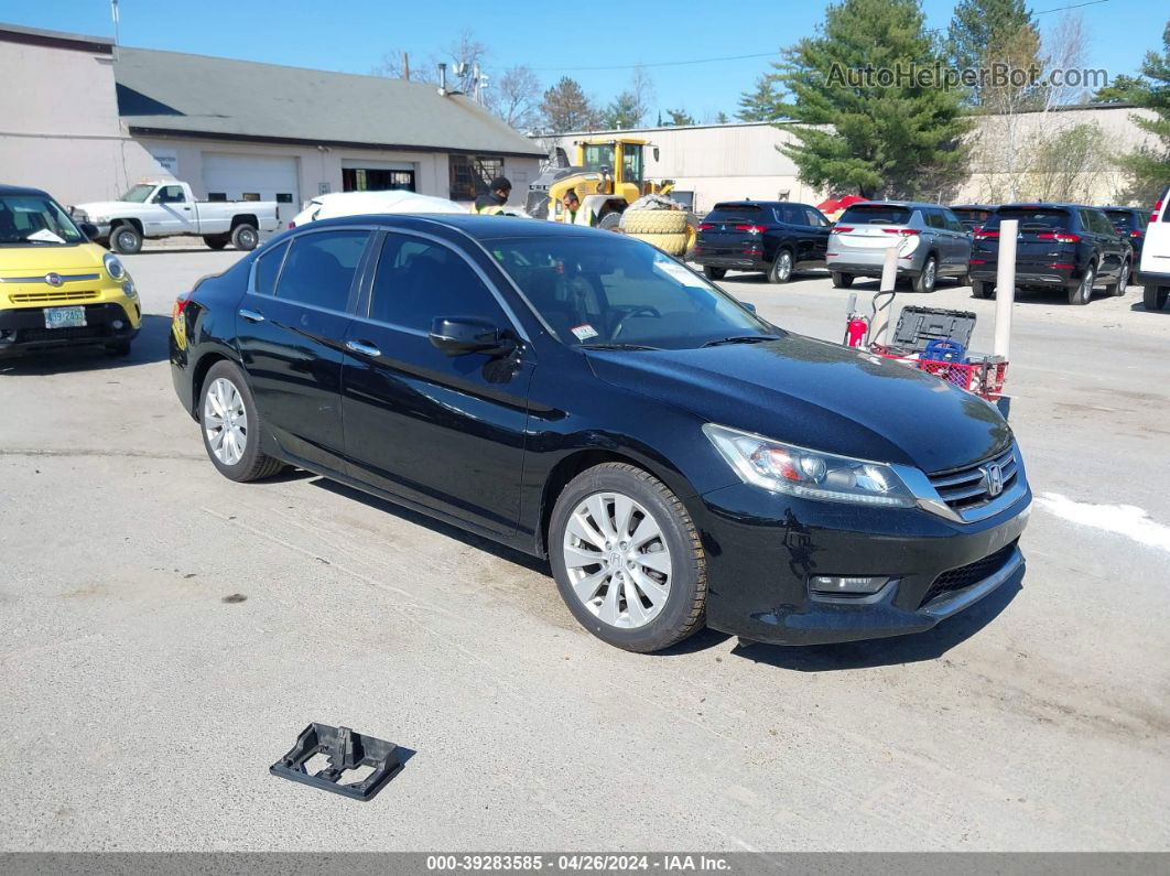 2015 Honda Accord Ex Black vin: 1HGCR2F74FA243706