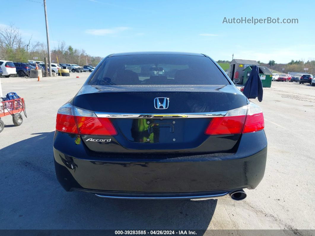 2015 Honda Accord Ex Black vin: 1HGCR2F74FA243706