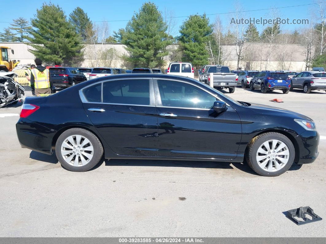 2015 Honda Accord Ex Черный vin: 1HGCR2F74FA243706