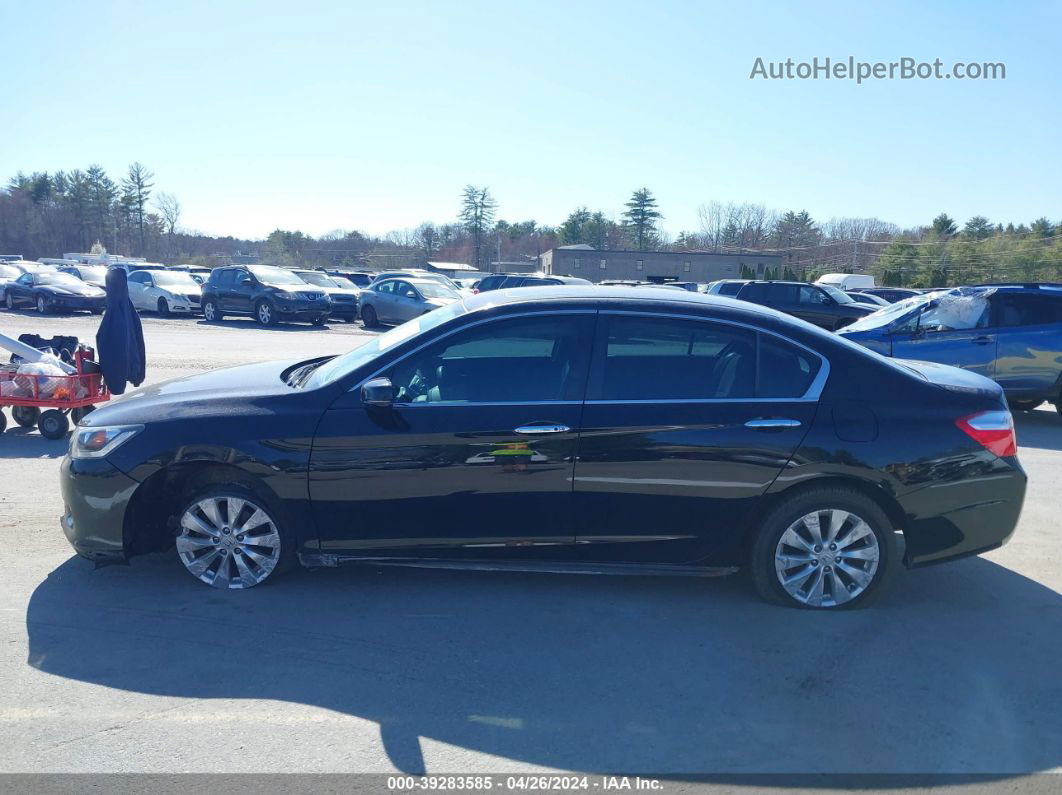 2015 Honda Accord Ex Black vin: 1HGCR2F74FA243706