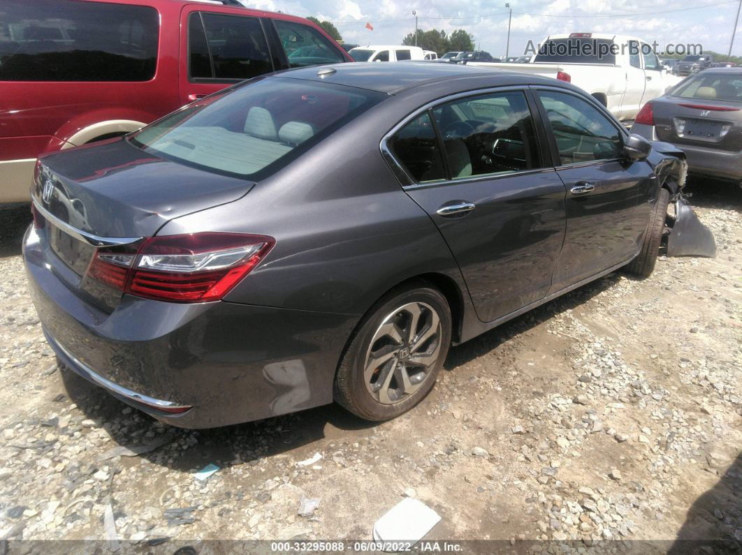 2016 Honda Accord Sedan Ex Синий vin: 1HGCR2F74GA119193