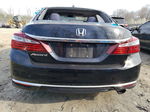 2017 Honda Accord Ex Черный vin: 1HGCR2F74HA005387