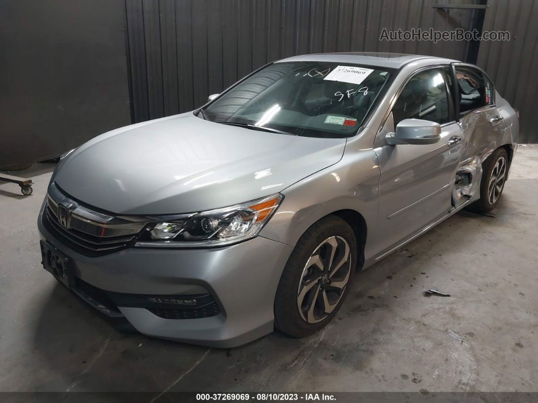 2017 Honda Accord Sedan Ex Silver vin: 1HGCR2F74HA122564