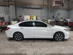 2017 Honda Accord Ex White vin: 1HGCR2F74HA293265