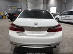 2017 Honda Accord Ex White vin: 1HGCR2F74HA293265