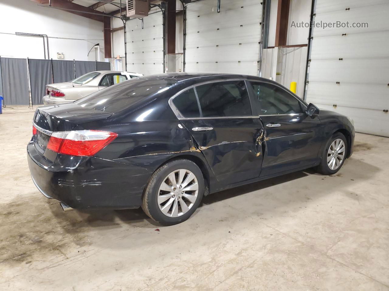 2014 Honda Accord Ex Black vin: 1HGCR2F75EA112489