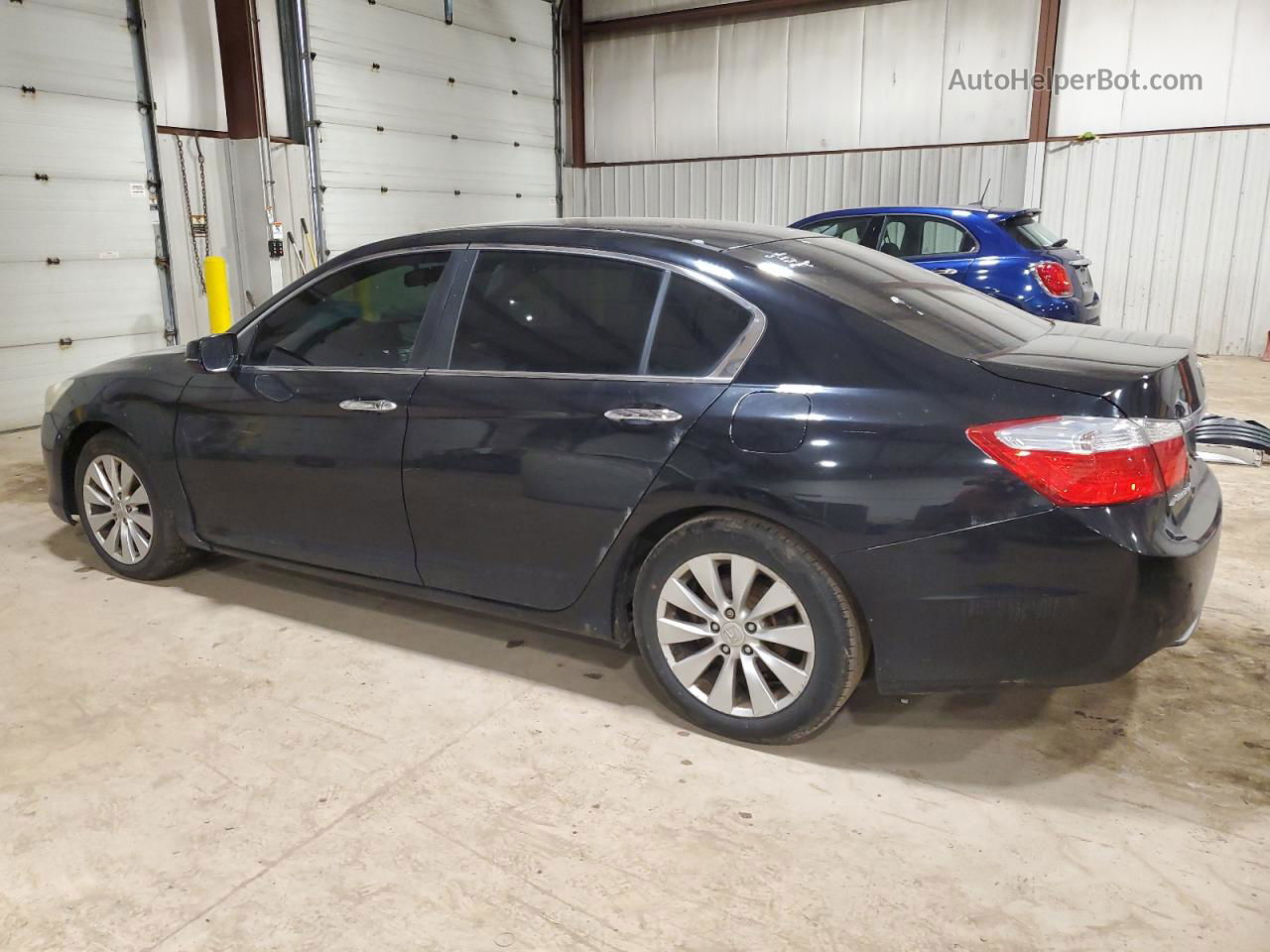 2014 Honda Accord Ex Black vin: 1HGCR2F75EA112489