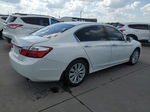 2015 Honda Accord Ex White vin: 1HGCR2F75FA032658