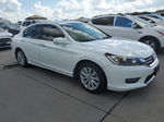 2015 Honda Accord Ex White vin: 1HGCR2F75FA032658