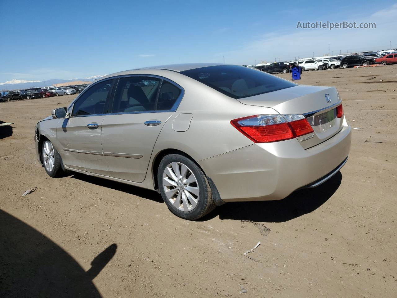 2015 Honda Accord Ex Tan vin: 1HGCR2F75FA049041