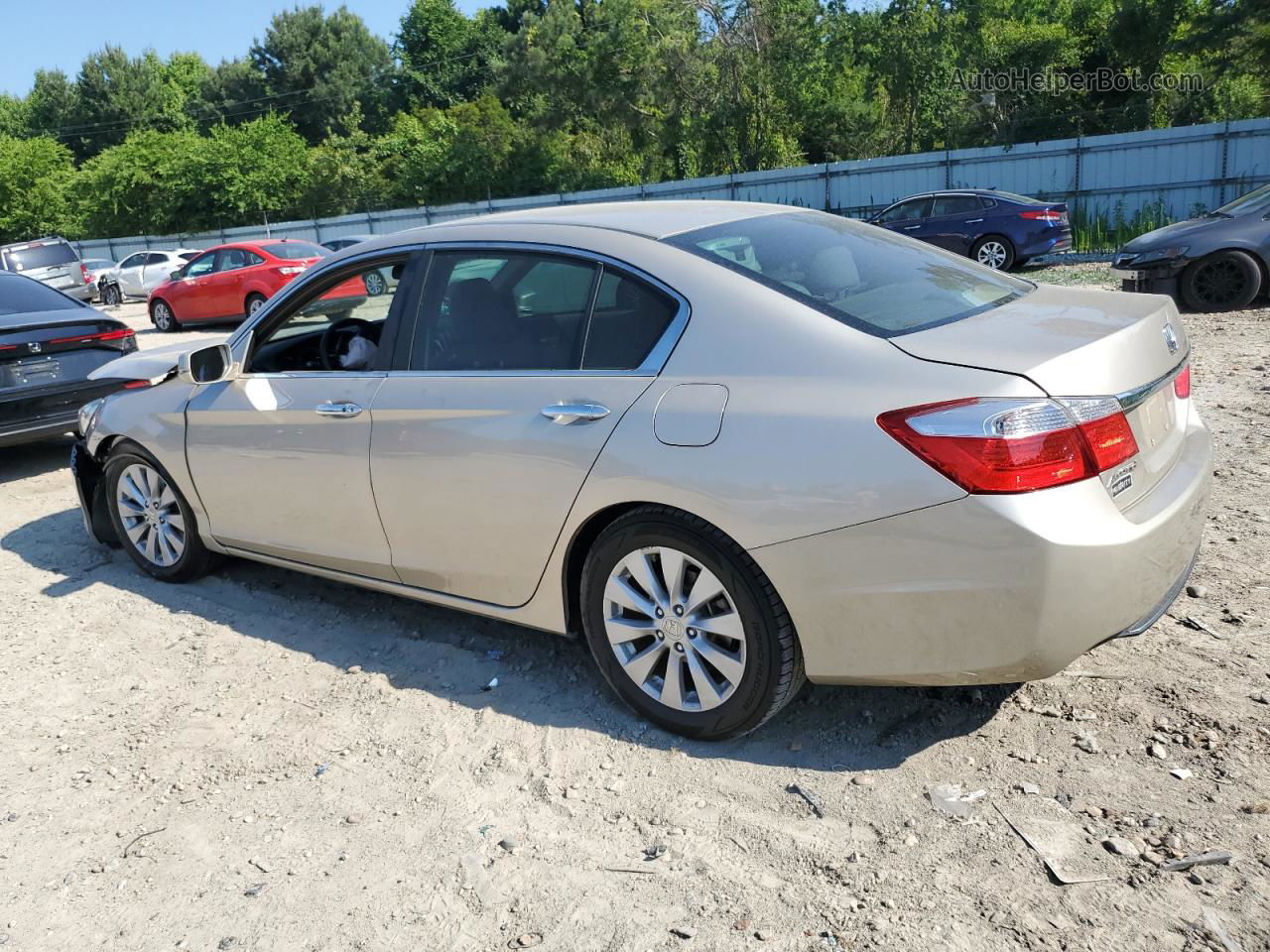 2015 Honda Accord Ex Tan vin: 1HGCR2F75FA201321