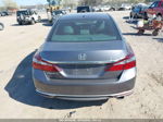 2016 Honda Accord Ex Gray vin: 1HGCR2F75GA208271