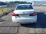 2016 Honda Accord Ex White vin: 1HGCR2F75GA208643